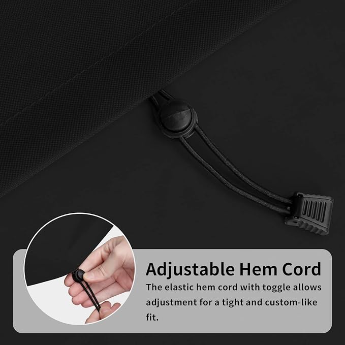 Easy-Going Heavy Duty 600D Outdoor Daybed Cover 75 Inch UV Resistant Patio - Image 6
