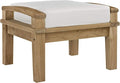 Modway EEI-1152-NAT-WHI-SET Marina Premium Grade A Teak Wood Outdoor Patio by Modway