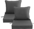 24x24 Inch Outdoor Chair Cushions Set of 2, Patio Furniture Cushions by Unknown