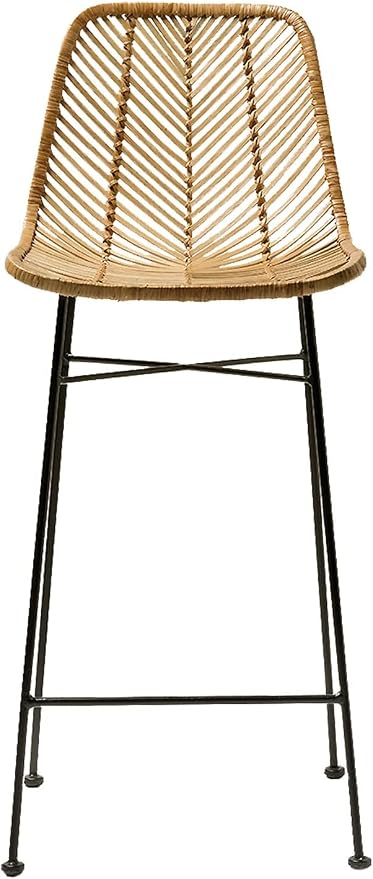 First of a Kind 40.5" Rattan Bar Stool by FirstofaKind