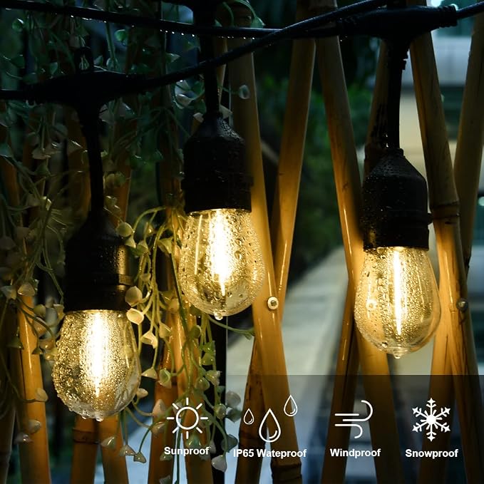 SUFEIMAS Outdoor String Lights LED 150FT - Image 5