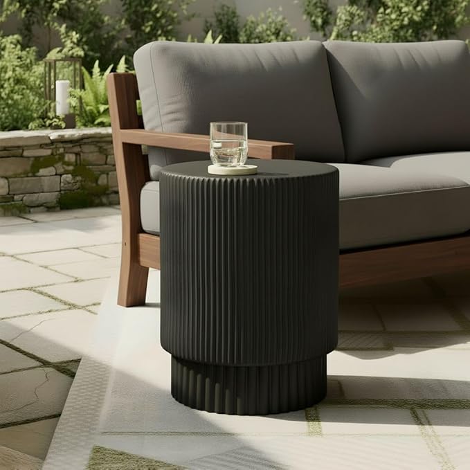 Christopher Knight Home Parson Patio Lightweight Concrete Round Coffee Table by ChristopherKnightHome