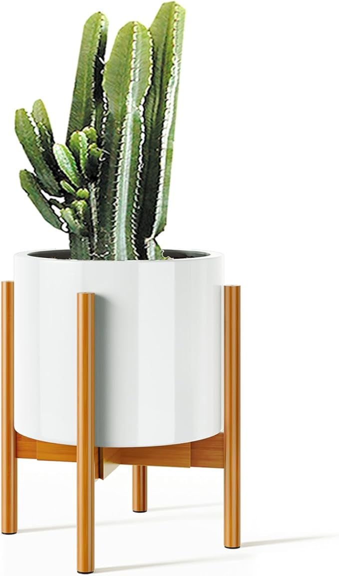 MUDEELA Plant Stand for Indoor Plants: Adjustable Width Fits 8-12 Inch Pots by MUDEELA