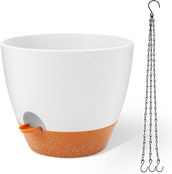 GARDIFE Large Hanging Planter, 12 inch Hanging planters by GARDIFE