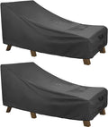 ULTCOVER Waterproof Patio Lounge Chair Cover Heavy Duty Outdoor Chaise Lounge by ULTCOVER