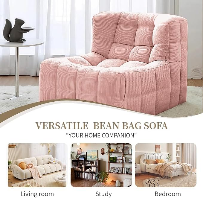 Bean Bag Chair - Memory Foam Bean Bag Chair - Image 7