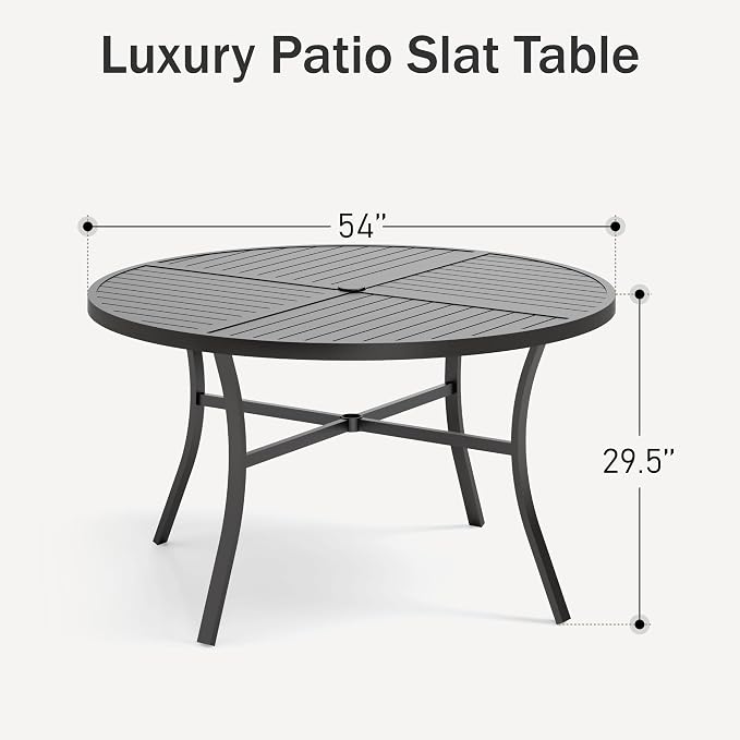 PHI VILLA Outdoor Round Dining Table - Image 3