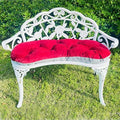 Mandolin Outdoor Park Garden Chair, All Chair Anti Rust Cast Aluminum Patio by Unknown