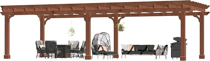 BlueWish 12’x20’ Outdoor Pergola - Image 6