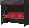 FLYMEI Outdoor Swing Cover 3 Triple Seater Hammock Cover by FLYMEI