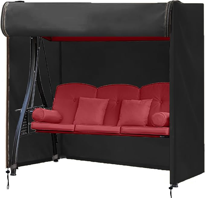 FLYMEI Outdoor Swing Cover 3 Triple Seater Hammock Cover by FLYMEI
