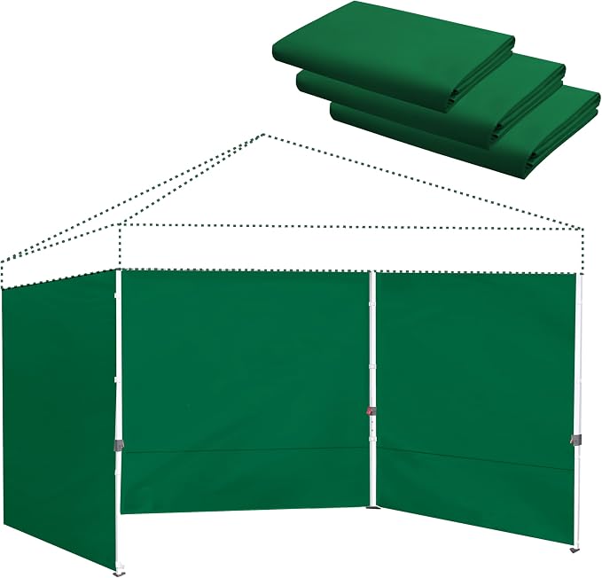 Canopy Sidewalls for 12x12 Pop Up Canopy 99% UV Protection, Waterproof by Unknown