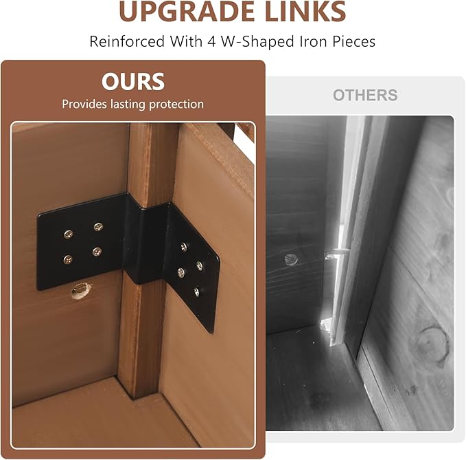 Raised Garden Bed with Legs Outdoor, Elevated Garden Box, Storage Shelf - Image 3