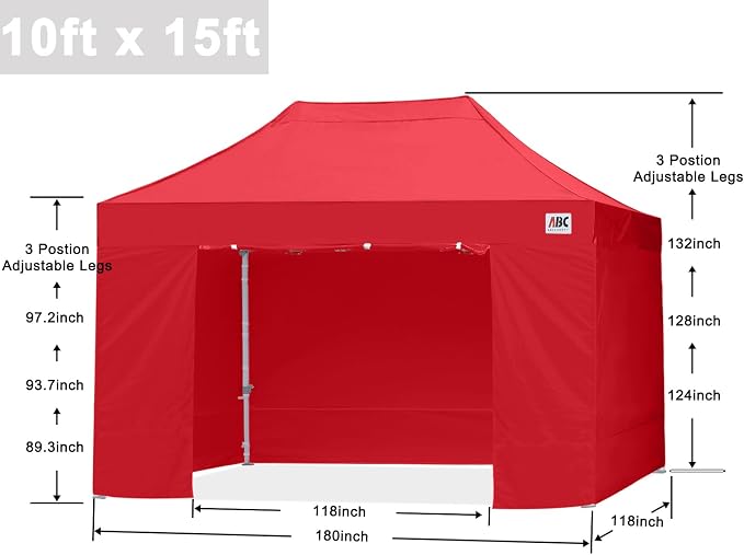 ABCCANOPY Easy Pop Up Canopy Tent - Image 3