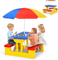 ARMILE Kids Picnic Table, Kids Indoor & Outdoor Table and Bench Set by ArlimeDirect
