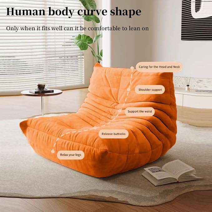 Bean Bag Chair - Memory Foam Bean Bag Chair - Image 6