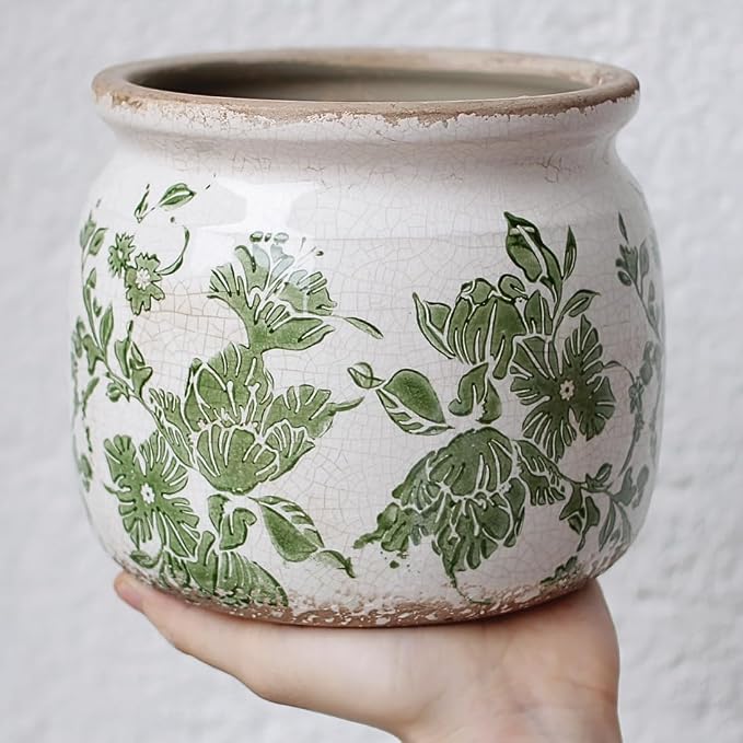 Tuscan Ceramic Indoor Plant Pot & Vase - Image 5