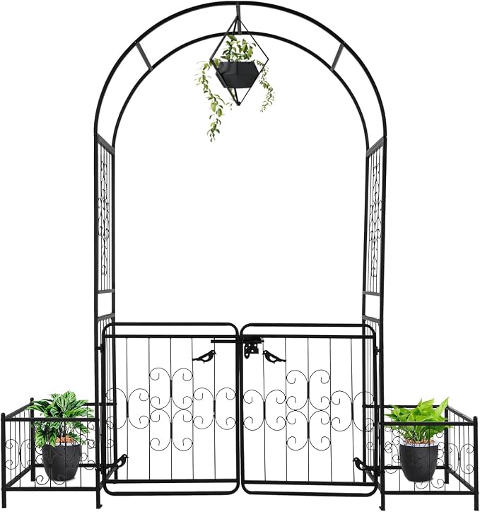 Outvita 7FT Garden Arch Arbor - Image 8
