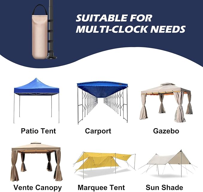 112 LBS Heavy Sand Bags for Canopy Outdoor Advertising Tent Sunshade Fixed - Image 4