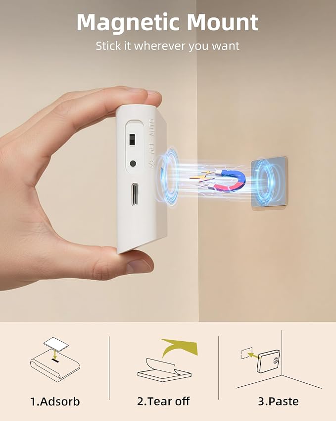 EZVALO 6 Pack Motion Sensor Night Lights, Sync LED Stair Lights Indoor - Image 6