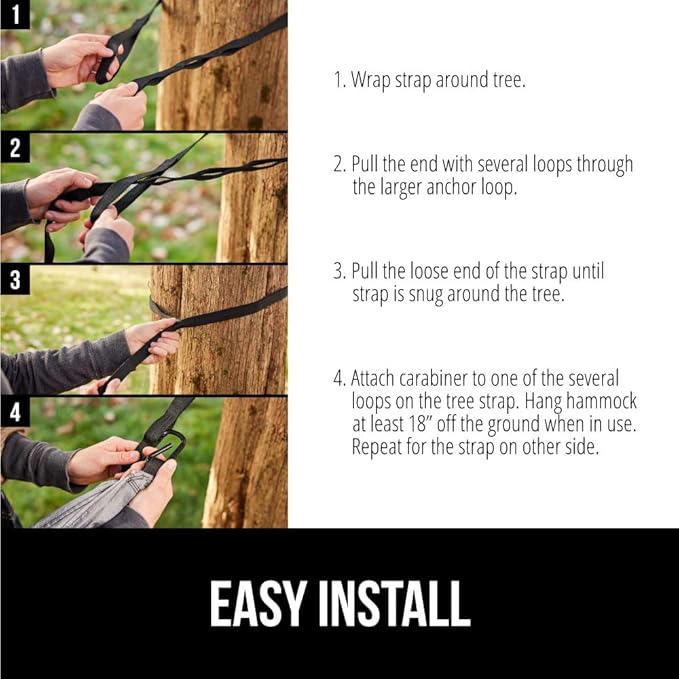 GORILLA GRIP Durable Camping Hammock - Image 7