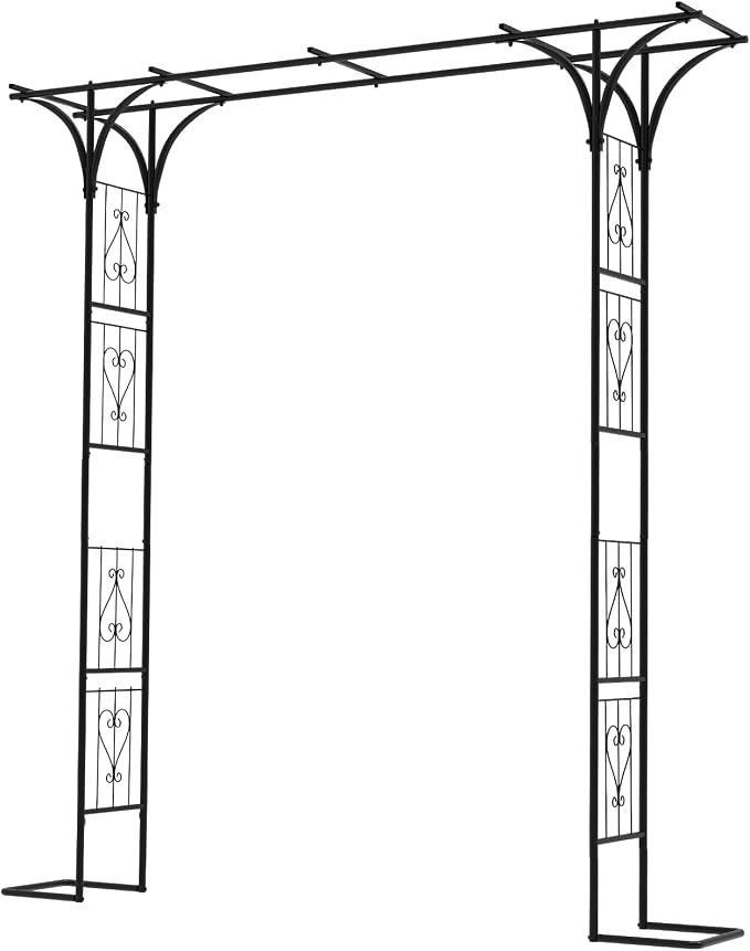 OUSHENG 7FT Garden Arch Arbor by OUSHENG