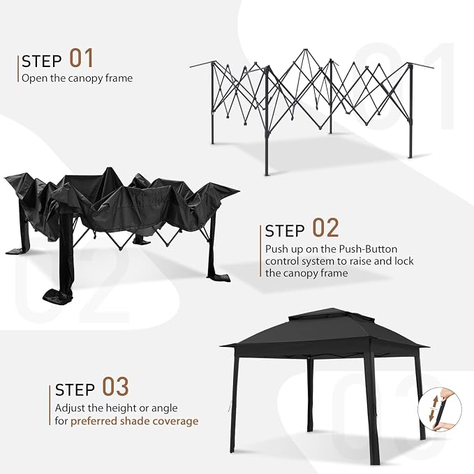 COOS BAY 11x11 Pop Up Gazebo - Image 6