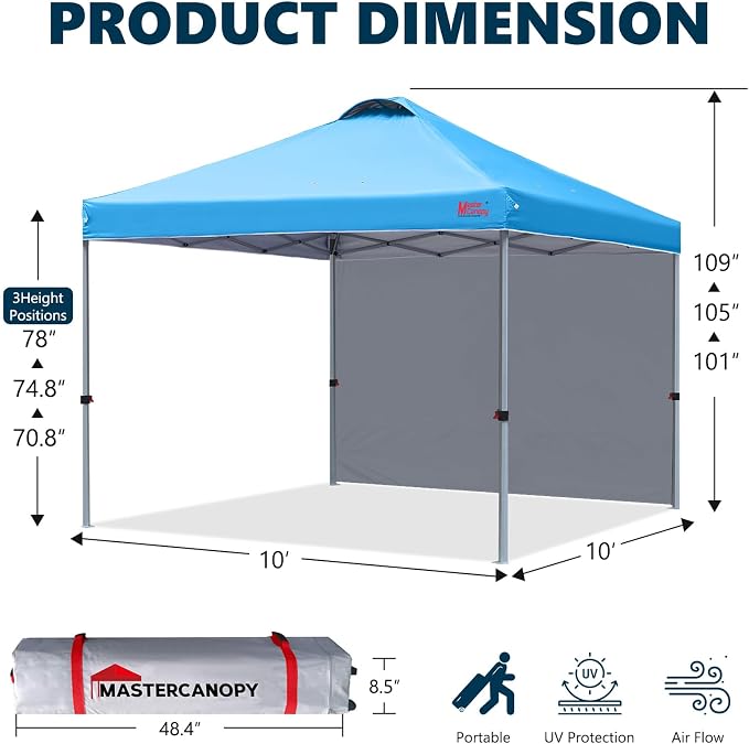 MASTERCANOPY Durable Pop-up Canopy Tent - Image 5