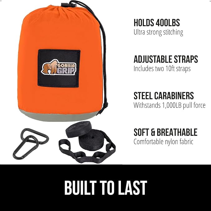 GORILLA GRIP Durable Camping Hammock - Image 2