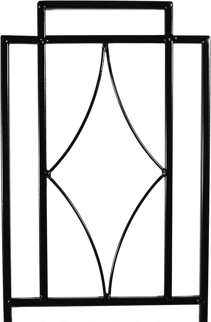 Sunnydaze 30-Inch Contemporary Metal Garden Trellis - Image 6