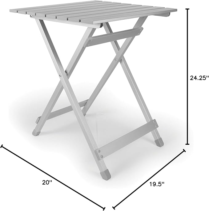 Camco Large Aluminum Side Table - Image 3