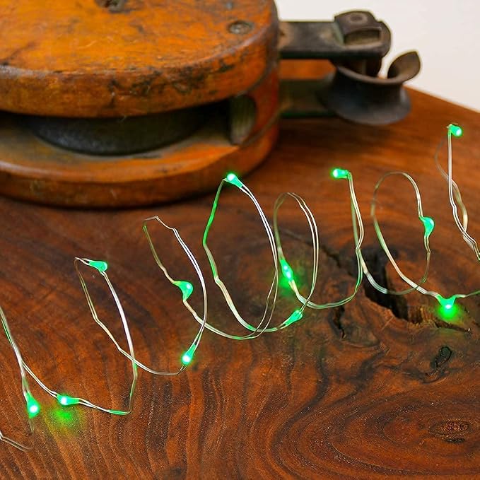 2 Pack Solar Powered Fairy String Lights Outdoor Waterproof 8 Modes Twinkle - Image 4