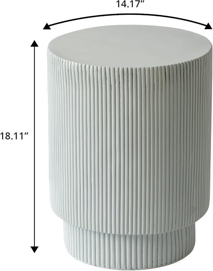 LeisureMod Eden Modern Side End Table – Indoor and Outdoor Accent Table - Image 3