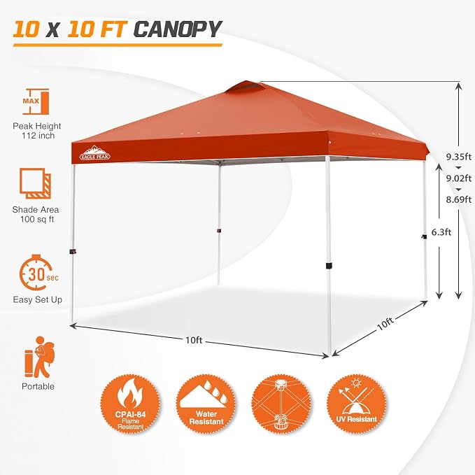 EAGLE PEAK Pop Up Canopy Tent - Image 3