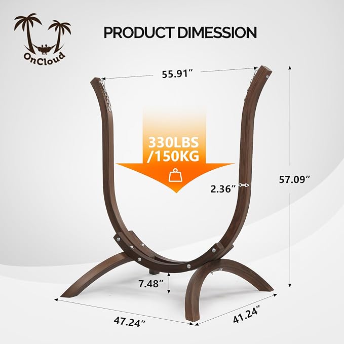 Oncloud Boho Hanging Chair Set - Image 7