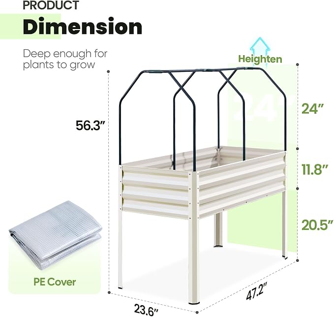 King Bird Large Raised Garden Bed - Image 7