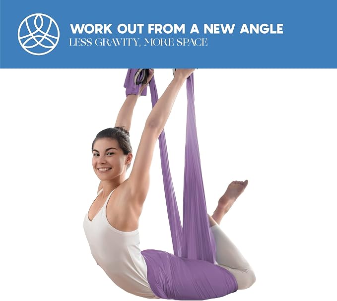 Aerial Silk Yoga Hammock & Swing - Image 6