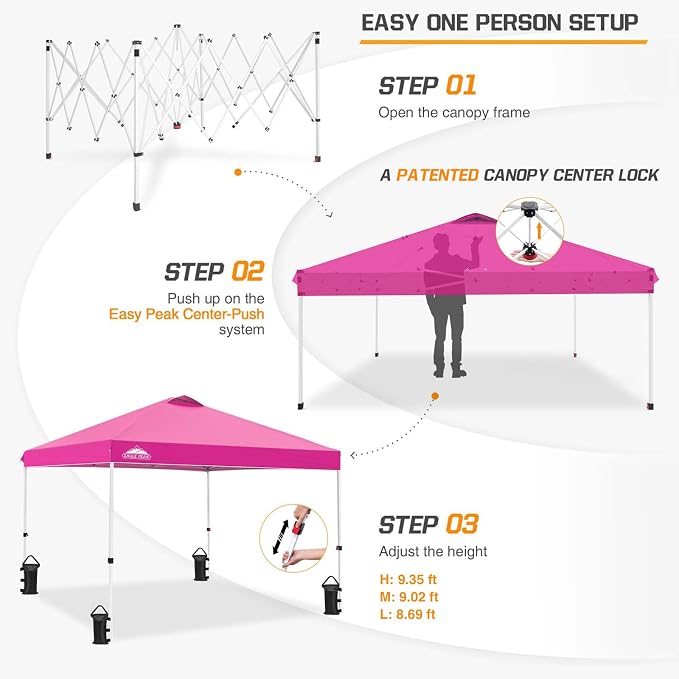 EAGLE PEAK Pop Up Canopy Tent - Image 6