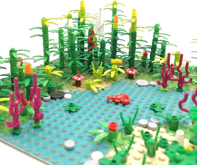 ZHX Rainforest Jungle Bridge Building Block Toys - Image 4