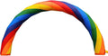 Inflatable Rainbow Arch 20ftx10ft Inflatable Archway Outdoor Holiday Decorations by Mkevi