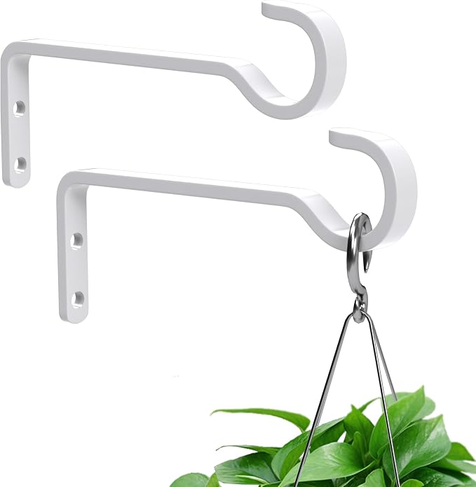 6 Inch 2 Pack Heavy Duty Outdoor Plant Hangers - Image 7