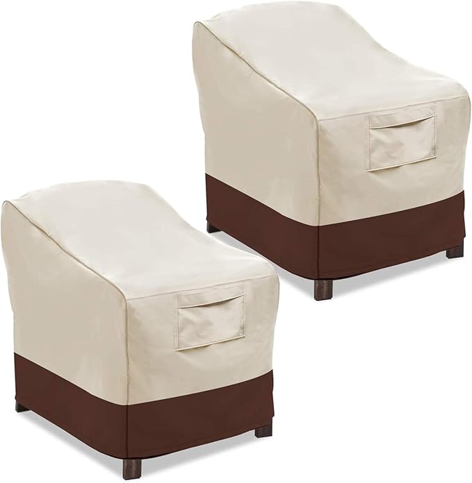 Vailge Patio Chair Covers, Lounge Deep Seat Cover, Heavy Duty and Waterproof by VAILGE
