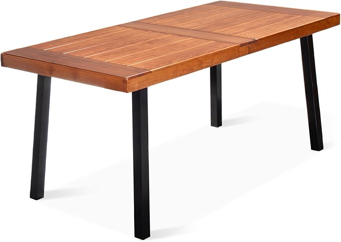 VINGLI 69 Inch Wood Dining Table by VINGLI