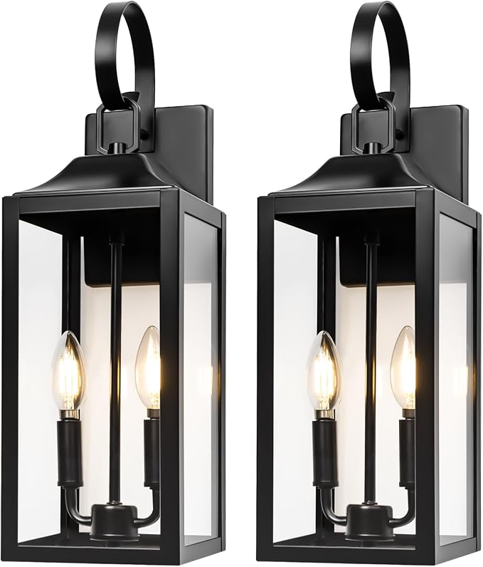 19" Large Outdoor Wall Light - Image 8