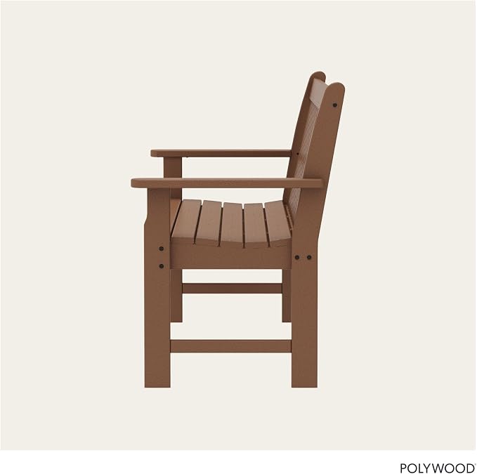 POLYWOOD GNB60TE Vineyard 60" Bench - Image 6