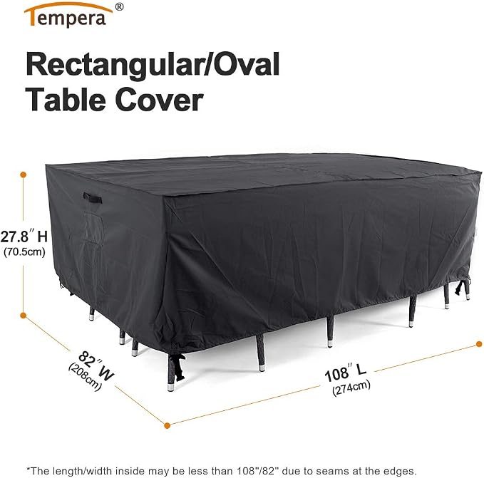 Tempera Outdoor Dining Set Cover - Image 2