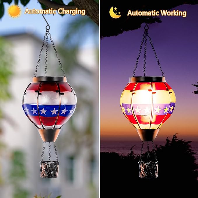 DREAMSOUL Flag Solar Hot Air Balloon Lantern - Image 4