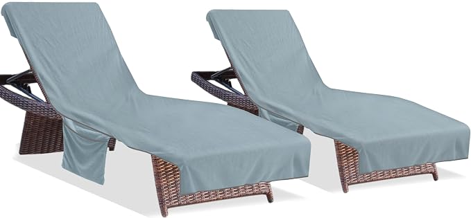 Super Soft & Thick Lounge Chair Towel Cover, Beach Chair Cover - Image 7