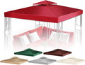 Flexzion Gazebo Cover Replacement Canopy Top 8x8 Ft by Flexzion