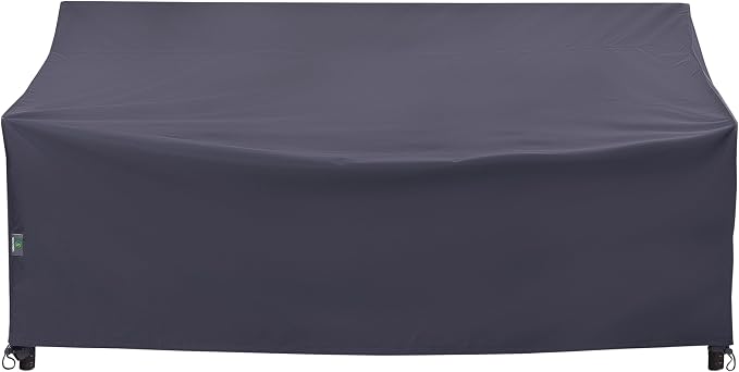 F&J Outdoors Patio Loveseat Cover, Heavy Duty Waterproof UV Resistant 2-Seater by FJOutdoors